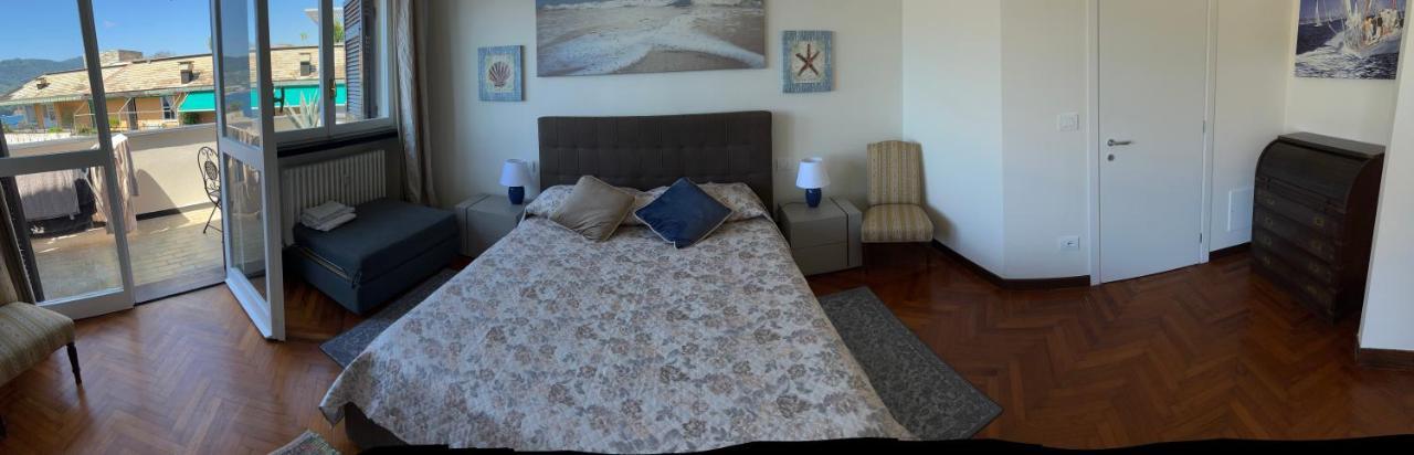 Nautilus Vista Mare Mozzafiato A 180 Gradi- Posto Auto Privato - 2 Camere Matrimoniali Piu 1 Divano Letto Singolo-Sky,Netflix-Wifi 200Mg Rapallo Eksteriør billede