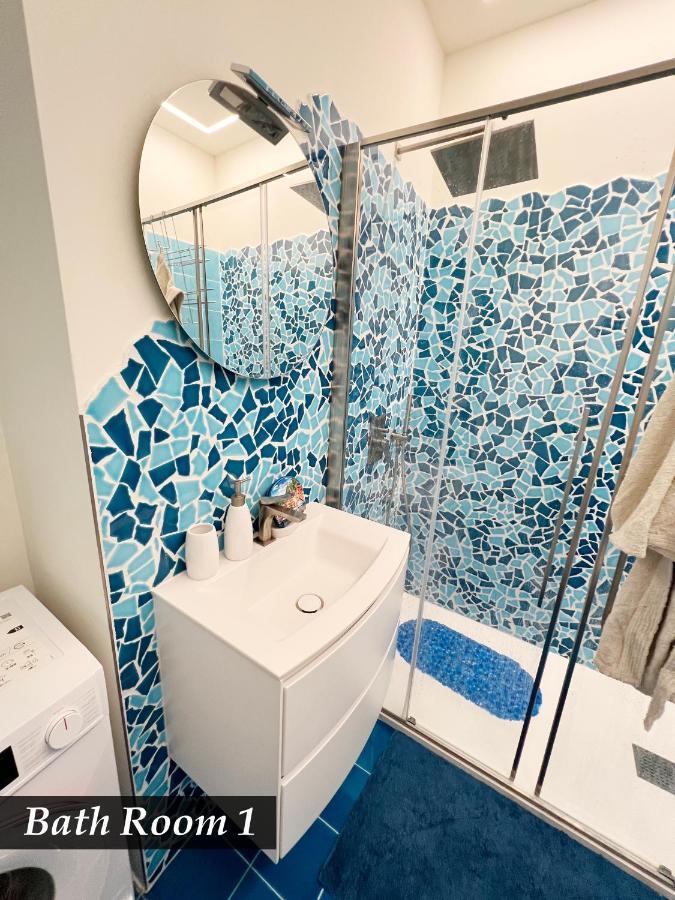 Nautilus Vista Mare Mozzafiato A 180 Gradi- Posto Auto Privato - 2 Camere Matrimoniali Piu 1 Divano Letto Singolo-Sky,Netflix-Wifi 200Mg Rapallo Eksteriør billede