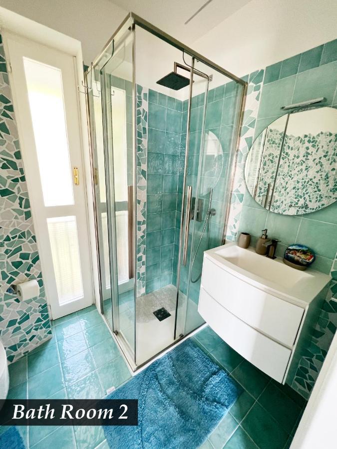 Nautilus Vista Mare Mozzafiato A 180 Gradi- Posto Auto Privato - 2 Camere Matrimoniali Piu 1 Divano Letto Singolo-Sky,Netflix-Wifi 200Mg Rapallo Eksteriør billede