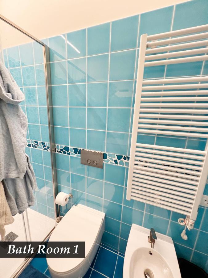 Nautilus Vista Mare Mozzafiato A 180 Gradi- Posto Auto Privato - 2 Camere Matrimoniali Piu 1 Divano Letto Singolo-Sky,Netflix-Wifi 200Mg Rapallo Eksteriør billede