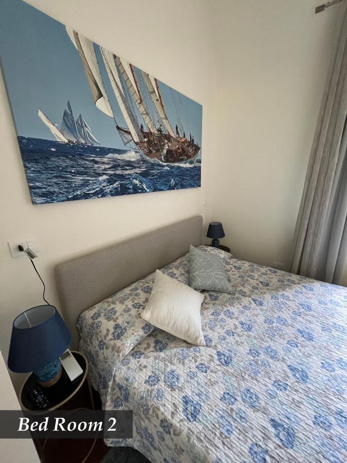 Nautilus Vista Mare Mozzafiato A 180 Gradi- Posto Auto Privato - 2 Camere Matrimoniali Piu 1 Divano Letto Singolo-Sky,Netflix-Wifi 200Mg Rapallo Eksteriør billede